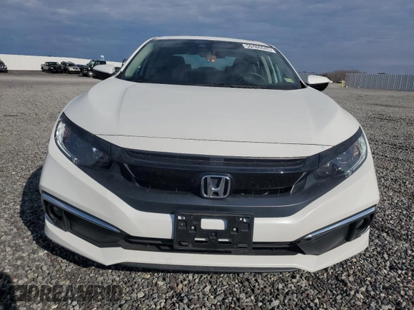 2020 Honda Civic Sedan EX-L with VIN 19XFC1F75LE023233, listed as a Copart auction lot 50486045 with 8,669 mi miles and Salvage Title. Bid and sale history available at carsss.com. Image 5.