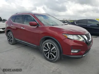 2019 Nissan Rogue SL with VIN 5N1AT2MTXKC764138, listed as a Copart auction lot 49223165 with 117,851 mi miles and Salvage Title. Bid and sale history available at carsss.com. Image 4.