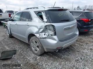 2015 Chevrolet Equinox LTZ with VIN 2GNFLDE36F6402348, listed as a IAAI auction lot 41684123 with 132,748 mi miles. Bid and sale history available at carsss.com. Image 3.