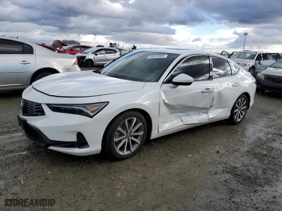 2024 Acura Integra with VIN 19UDE4H23RA025242, listed as a Copart auction lot 84819994 with NaN miles and Salvage Title. Bid and sale history available at carsss.com. Image 1.