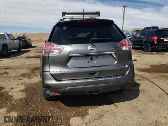 2016 Nissan Rogue SL with VIN 5N1AT2MV2GC751828, listed as a Copart auction lot 49998355 with 125,789 mi miles and Salvage Title. Bid and sale history available at DreamBid. Image 14.