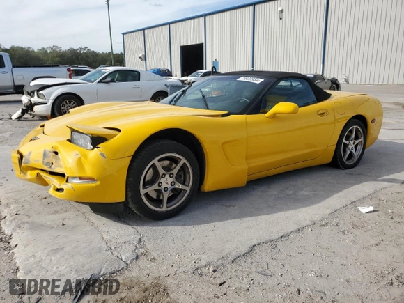 2003 Chevrolet Corvette with VIN 1G1YY32G335125906, listed as a Copart auction lot 79923954 with 56,495 mi miles and Salvage Title. Bid and sale history available at carsss.com. Image 1.