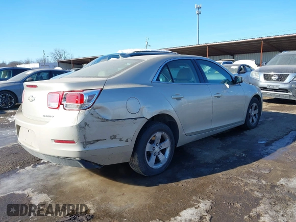 2015 Chevrolet Malibu LT with VIN 1G11C5SL8FF347297, listed as a IAAI auction lot 41410880 with 134,956 mi miles and . Bid and sale history available at DreamBid. Image 4.