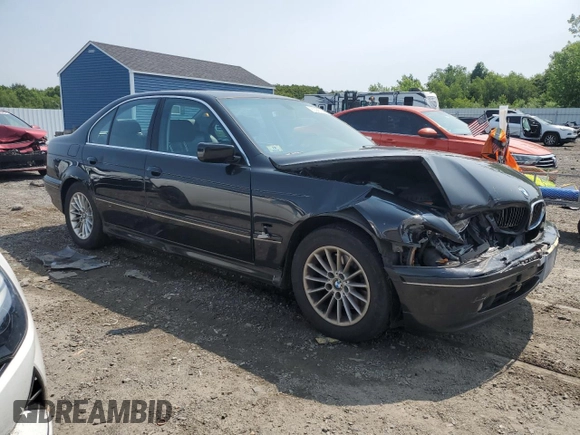 2003 BMW 5 Series 540i with VIN WBADN63413GN89699, listed as a Copart auction lot 60373545 with 243,882 mi miles and Clean title. Bid and sale history available at DreamBid. Image 4.