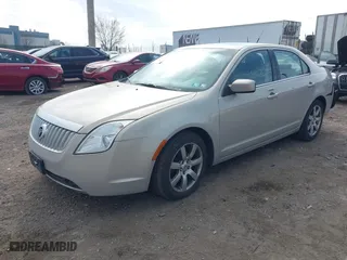 2010 Mercury Milan Premier with VIN 3MEHM0JA5AR639828, listed as a IAAI auction lot 41709923 with NaN miles. Bid and sale history available at carsss.com. Image 16.