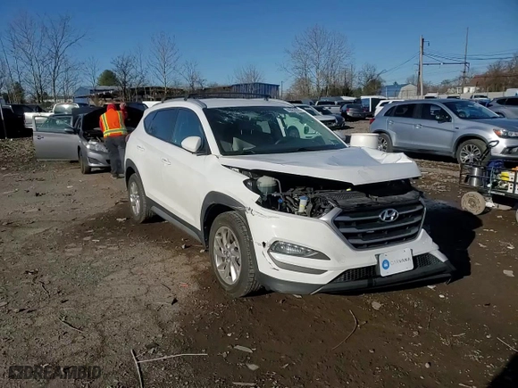 2017 Hyundai Tucson SE with VIN KM8J3CA48HU271077, listed as a Copart auction lot 49583025 with 75,555 mi miles and Salvage Title. Bid and sale history available at carsss.com. Image 11.