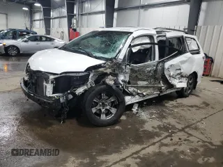 2019 Toyota Sienna SE z VIN 5TDXZ3DC3KS979491, wystawiony jako Copart lot #47046985 z przebiegiem 94 351 mil mil oraz Nie do naprawy • Non repairable. Historia ofert i sprzedaży dostępna na DreamBid. Obrazek 1.