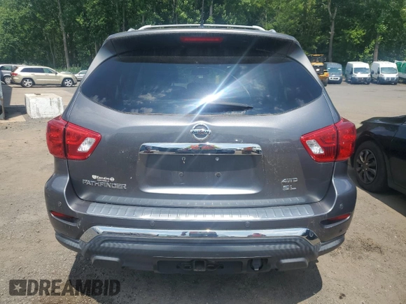 2017 Nissan Pathfinder SL z VIN 5N1DR2MM4HC669295, wystawiony jako Copart lot #66335055 z przebiegiem 89 763 mil mil oraz Czysty tytuł • Clean title. Historia ofert i sprzedaży dostępna na DreamBid. Obrazek 6.