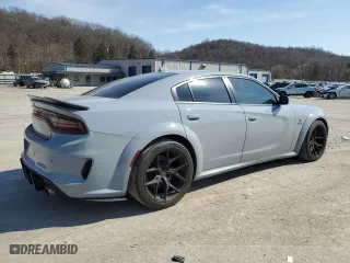 2020 Dodge Charger Scat Pack with VIN 2C3CDXGJ2LH232208, listed as a Copart auction lot 48927195 with 52,759 mi miles and Salvage Title. Bid and sale history available at carsss.com. Image 3.