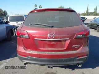 2014 Mazda CX-9 Grand Touring with VIN JM3TB3DV6E0435389, listed as a IAAI auction lot 41406200 with 181,598 mi miles and . Bid and sale history available at DreamBid. Image 16.