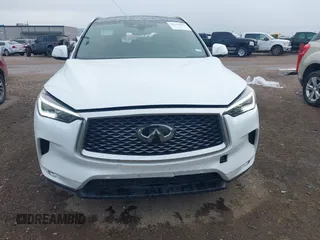 2023 Infiniti QX50 AUTOGRAPH with VIN 3PCAJ5DBXPF106414, listed as a IAAI auction lot 41219421 with 6,849 mi miles. Bid and sale history available at carsss.com. Image 12.