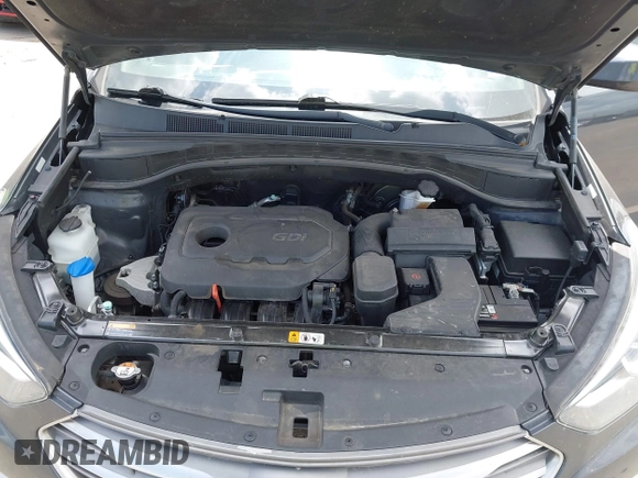 2017 Hyundai Santa Fe 2.4L with VIN 5XYZTDLB6HG458652, listed as a IAAI auction lot 42081160 with 90,816 mi miles and . Bid and sale history available at DreamBid. Image 10.