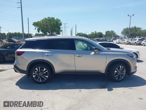 2024 Infiniti QX60 Luxe с VIN 5N1DL1FR3RC346815, выставлен на аукционе IAAI как лот 42186194 с пробегом 4 171 миль миль и . История ставок и продаж доступна на DreamBid. Изображение 12.