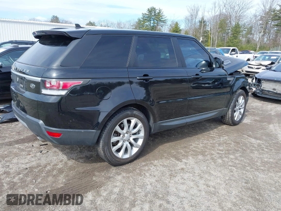2016 Land Rover Range Rover Sport V6 HSE with VIN SALWR2VF8GA575050, listed as a IAAI auction lot 41892682 with 117,797 mi miles. Bid and sale history available at carsss.com. Image 4.