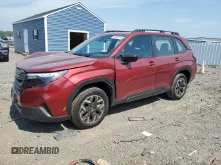 2025 Subaru Forester with VIN JF2SLDAC6SH515753, listed as a Copart auction lot 59920115 with 792 mi miles and Salvage title. Bid and sale history available at DreamBid. Image 1.