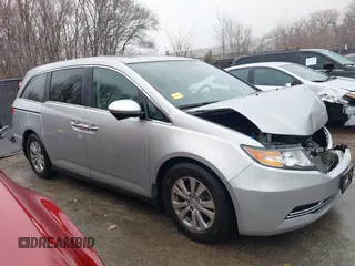 2015 Honda Odyssey EX-L with VIN 5FNRL5H63FB049952, listed as a IAAI auction lot 41467506 with 84,173 mi miles and . Bid and sale history available at carsss.com. Image 13.