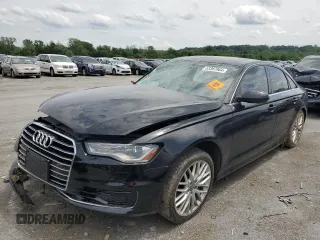 2016 Audi A6 2.0T Premium with VIN WAUCFAFC2GN133954, listed as a Copart auction lot 53397964 with 0 mi miles and Salvage Title. Bid and sale history available at carsss.com. Image 1.