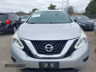 2016 Nissan Murano S with VIN 5N1AZ2MH8GN169195, listed as a IAAI auction lot 41971810 with 124,929 mi miles. Bid and sale history available at carsss.com. Image 12.