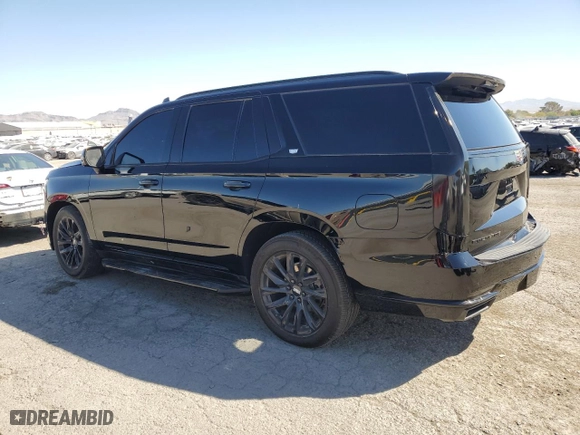 2021 Cadillac Escalade Sport with VIN 1GYS4FKL3MR480604, listed as a Copart auction lot 72822954 with 26,262 mi miles and Salvage Title. Bid and sale history available at carsss.com. Image 2.