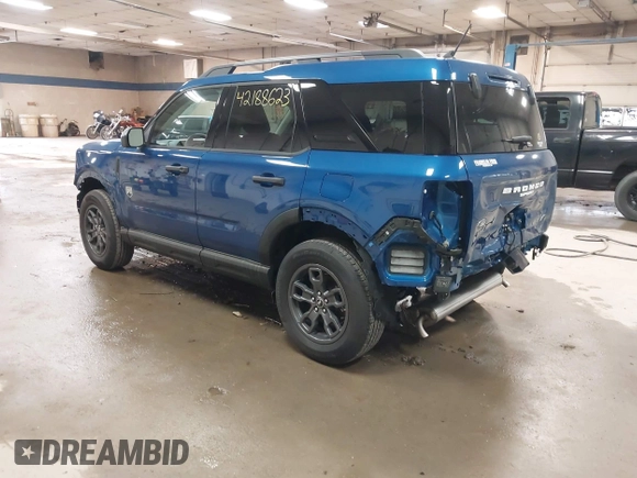 2024 Ford Bronco Sport Big Bend with VIN 3FMCR9B61RRF72020, listed as a IAAI auction lot 42188623 with 605 mi miles and . Bid and sale history available at DreamBid. Image 3.