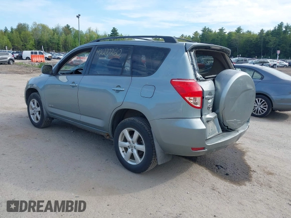 2008 Toyota RAV4 Limited with VIN JTMBD31VX86073331, listed as a IAAI auction lot 42270260 with 124,450 mi miles and . Bid and sale history available at DreamBid. Image 3.