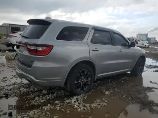 2021 Dodge Durango GT Plus with VIN 1C4RDJDG1MC611409, listed as a Copart auction lot 55362375 with 58,846 mi miles and Salvage title. Bid and sale history available at DreamBid. Image 3.