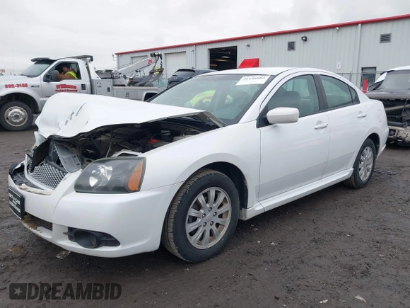 2010 Mitsubishi Galant FE with VIN 4A32B2FF9AE012837, listed as a IAAI auction lot 41196882 with 156,147 mi miles. Bid and sale history available at carsss.com. Image 17.