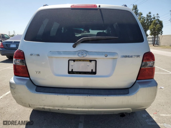 2004 Toyota Highlander with VIN JTEDP21AX40035257, listed as a Copart auction lot 52459275 with 256,975 mi miles and Clean Title. Bid and sale history available at carsss.com. Image 6.