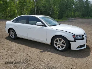2009 Audi A4 with VIN WAULF68K59N025039, listed as a Copart auction lot 61571575 with Not provided miles and Salvage title. Bid and sale history available at DreamBid. Image 4.