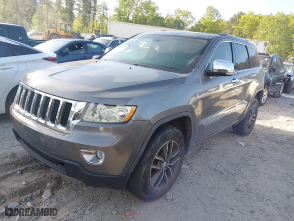 2012 Jeep Grand Cherokee Limited with VIN 1C4RJFBG7CC183921, listed as a IAAI auction lot 42069646 with 139,918 mi miles. Bid and sale history available at carsss.com. Image 17.