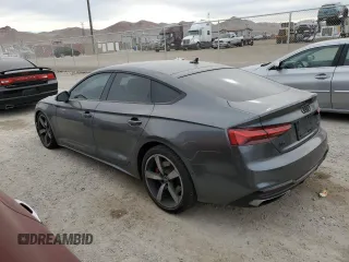 2022 Audi A5 Sportback S line Prestige with VIN WAUEACF50NA012980, listed as a Copart auction lot 81822913 with 28,110 mi miles. Bid and sale history available at carsss.com. Image 2.