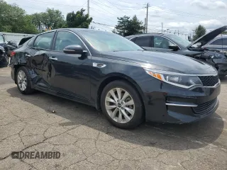 2018 Kia Optima S with VIN 5XXGT4L35JG265497, listed as a Copart auction lot 64371405 with 103,327 mi miles and Salvage title. Bid and sale history available at DreamBid. Image 4.