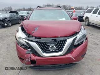 2018 Nissan Murano SV with VIN 5N1AZ2MG4JN163330, listed as a IAAI auction lot 41729187 with 94,229 mi miles and . Bid and sale history available at DreamBid. Image 6.