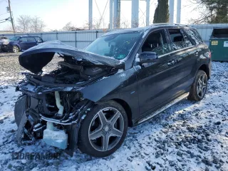 2016 Mercedes-Benz GLE 550e with VIN 4JGDA6DB0GA738765, listed as a Copart auction lot 88605425 with Not provided miles and Salvage title. Bid and sale history available at DreamBid. Image 1.