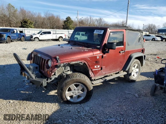 2008 Jeep Wrangler X with VIN 1J4FA24138L650659, listed as a Copart auction lot 70510504 with 170,806 mi miles and Salvage Title. Bid and sale history available at DreamBid. Image 1.