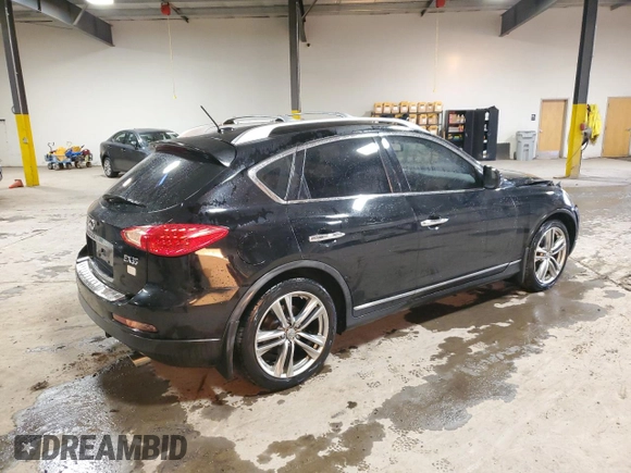2012 Infiniti EX Journey with VIN JN1AJ0HR2CM452987, listed as a Copart auction lot 82103144 with 166,003 mi miles and Salvage Title. Bid and sale history available at DreamBid. Image 3.