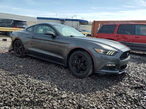 2017 Ford Mustang V6 with VIN 1FA6P8AM5H5311952, listed as a Copart auction lot 45360015 with 91,289 mi miles and Salvage Title. Bid and sale history available at carsss.com. Image 4.