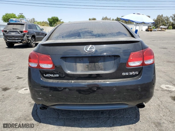 2006 Lexus GS 300 with VIN JTHBH96S165039284, listed as a Copart auction lot 65110544 with 154,623 mi miles and Salvage Title. Bid and sale history available at carsss.com. Image 6.