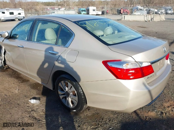 2015 Honda Accord Sedan LX with VIN 1HGCR2F30FA023329, listed as a IAAI auction lot 41802641 with 156,725 mi miles. Bid and sale history available at carsss.com. Image 3.