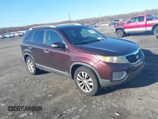 2011 Kia Sorento LX with VIN 5XYKTDA2XBG093596, listed as a IAAI auction lot 41901292 with 229,080 mi miles. Bid and sale history available at carsss.com. Image 1.