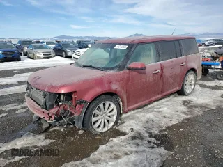 2013 Ford Flex Limited w/EcoBoost with VIN 2FMHK6DTXDBD12170, listed as a Copart auction lot 44211355 with 182,306 mi miles and Salvage Title. Bid and sale history available at carsss.com. Image 1.