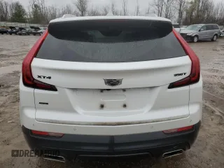 2022 Cadillac XT4 AWD Luxury with VIN 1GYFZBR43NF169994, listed as a Copart auction lot 80216334 with 49,224 mi miles and Non Repairable. Bid and sale history available at carsss.com. Image 6.