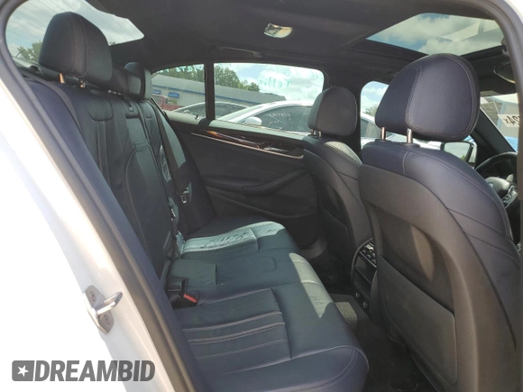 2018 BMW 5 Series 530e with VIN WBAJA9C55JG623083, listed as a Copart auction lot 55872524 with 90,222 mi miles and Non repairable. Bid and sale history available at DreamBid. Image 10.