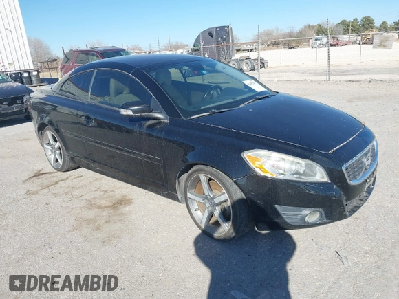 2011 Volvo C70 with VIN YV1672MC1BJ120614, listed as a IAAI auction lot 41495297 with 148,875 mi miles. Bid and sale history available at carsss.com. Image 1.