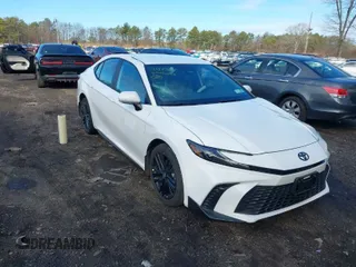 2025 Toyota Camry LE с VIN 4T1DBADK3SU518334, выставлен на аукционе IAAI как лот 41815874 с пробегом 4 257 миль миль и . История ставок и продаж доступна на DreamBid. Изображение 1.