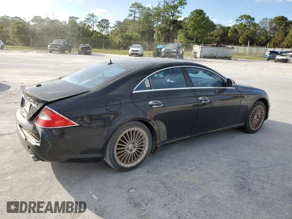 2006 Mercedes-Benz CLS-Class with VIN WDDDJ75X36A034598, listed as a Copart auction lot 75634404 with 141,657 mi miles and Salvage Title. Bid and sale history available at carsss.com. Image 3.