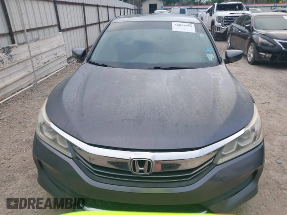 2017 Honda Accord LX with VIN 1HGCR2F38HA162496, listed as a IAAI auction lot 42075959 with 131,690 mi miles. Bid and sale history available at carsss.com. Image 12.