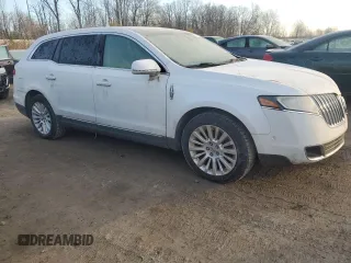 2012 Lincoln MKT EcoBoost with VIN 2LMHJ5AT3CBL55026, listed as a Copart auction lot 82169304 with 119,019 mi miles and Clean Title. Bid and sale history available at DreamBid. Image 4.