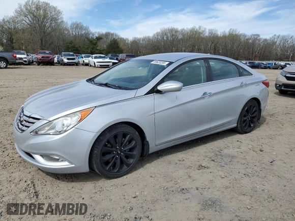 2011 Hyundai Sonata SE with VIN 5NPEC4AC2BH143468, listed as a Copart auction lot 49620285 with 115,343 mi miles and Salvage Title. Bid and sale history available at carsss.com. Image 1.