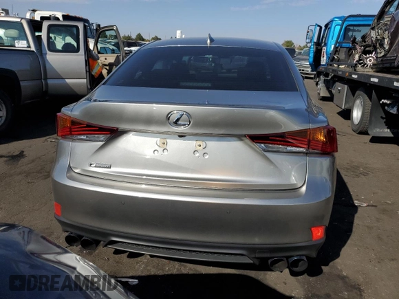 2020 Lexus IS 300 F Sport with VIN JTHG81F28L5043173, listed as a Copart auction lot 76475844 with 27,083 mi miles and Salvage title. Bid and sale history available at DreamBid. Image 6.